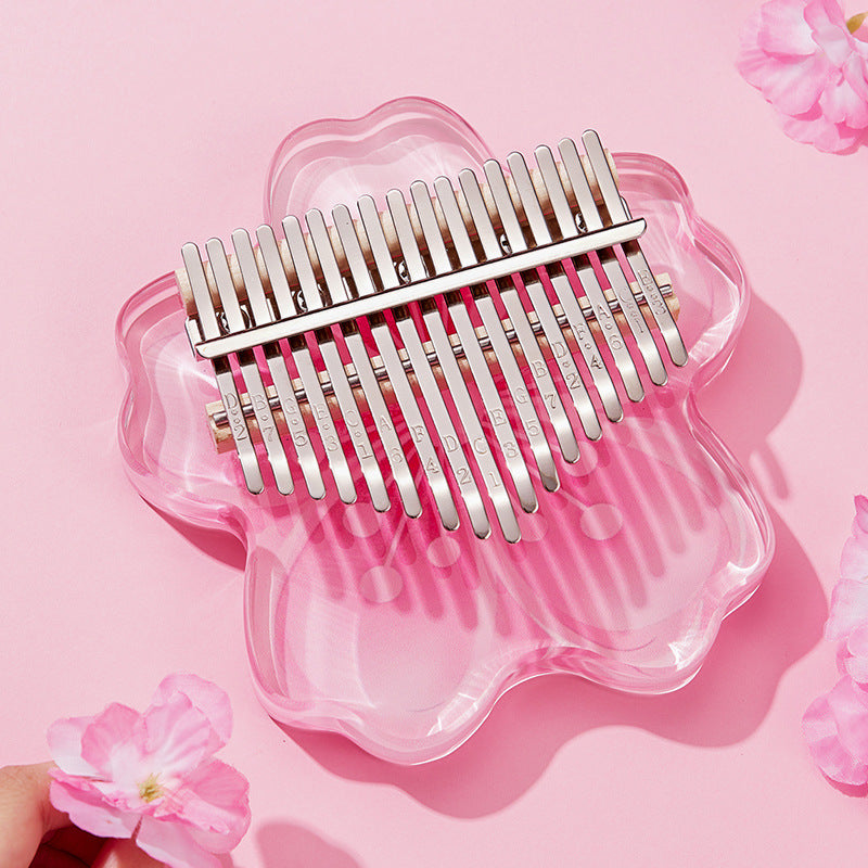 Venta al por mayor Starry Bear Thumb Kalimba Acrylic TOY