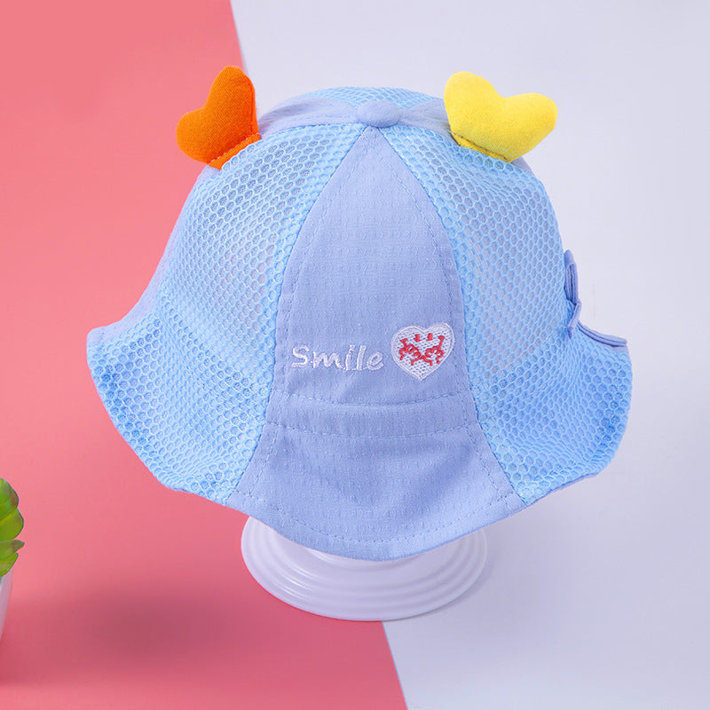 Venta al por mayor Cotton Love Sunshade Kids Fisherman Hat