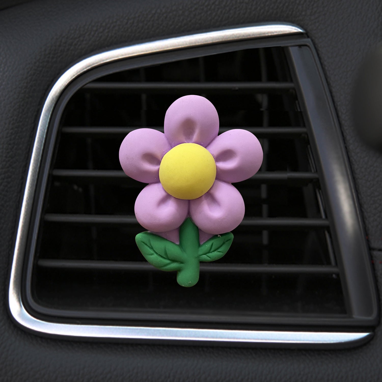 Wholesale Candy Color Sunflower Car Aroma Decoration Clip