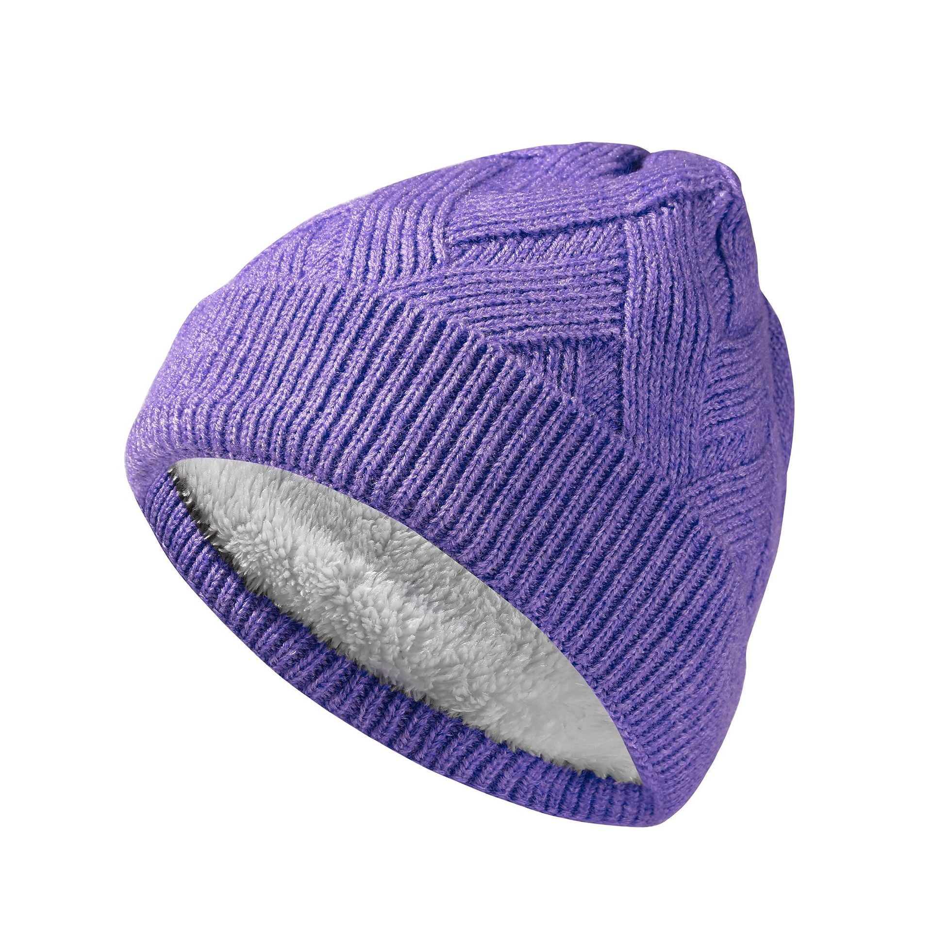 Wholesale Winter Thickened Twill Knitted Wool Hats