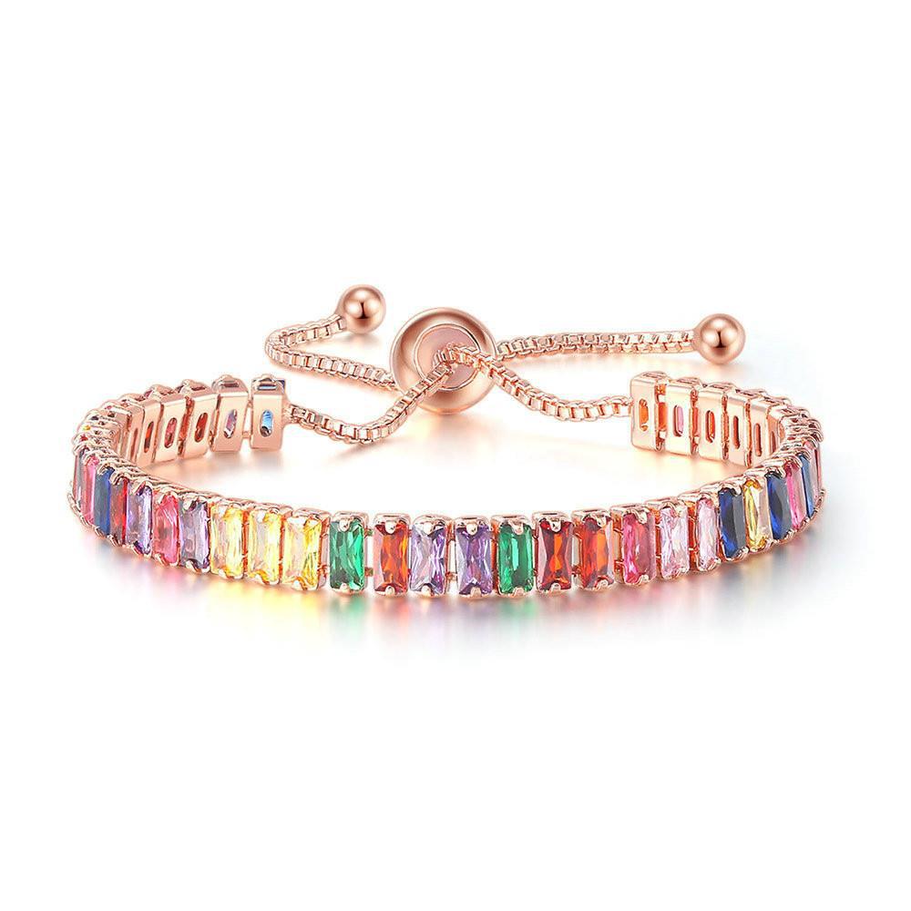 Wholesale Color Full Diamond Crystal Zircon Bracelet