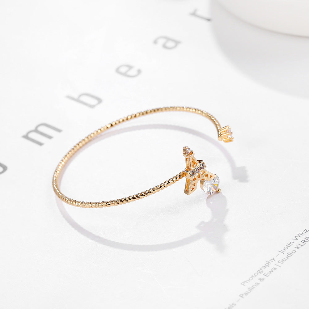 Venta al por mayor Pulsera De Cobre De La Torre Eiffel