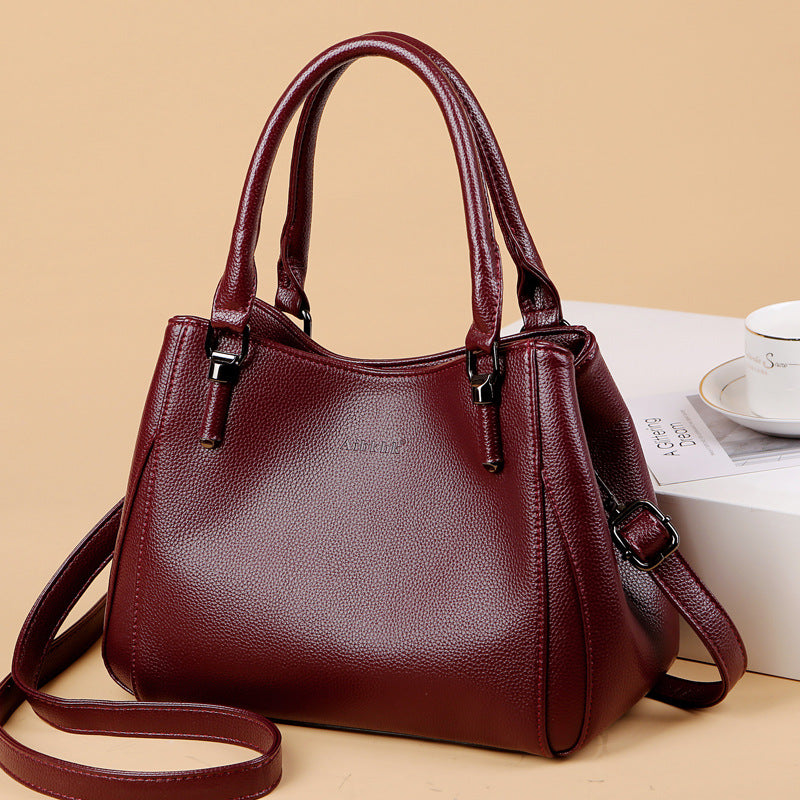 Wholesale PU Middle-aged Women's Bag for Mother Gift