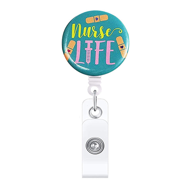 Wholesale ABS Love Heart Stethoscope Nurse Doctor Telescopic Keychain