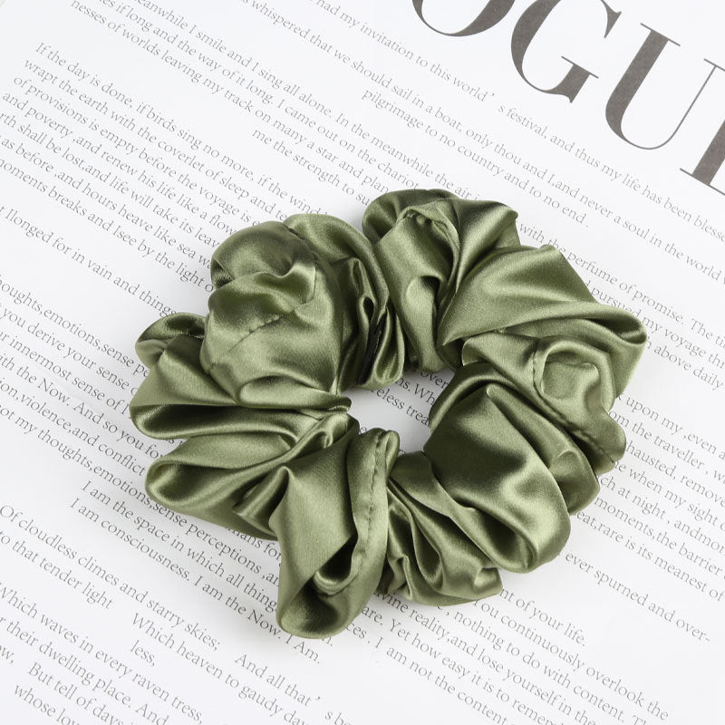 Gomas Para El Cabello Con Volantes De Terciopelo Grande Vintage al por mayor