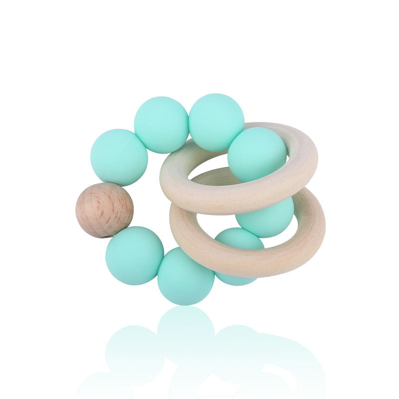 Wholesale Baby Beech Teether Bracelet Baby Supplies