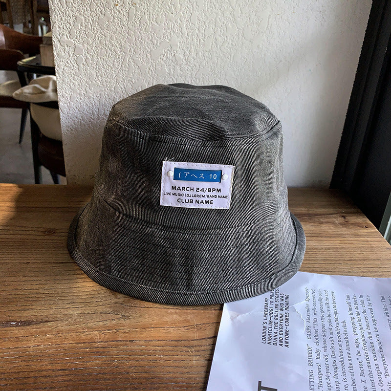 Wholesale Cotton Polyester Washed Personalized Label Denim Cap