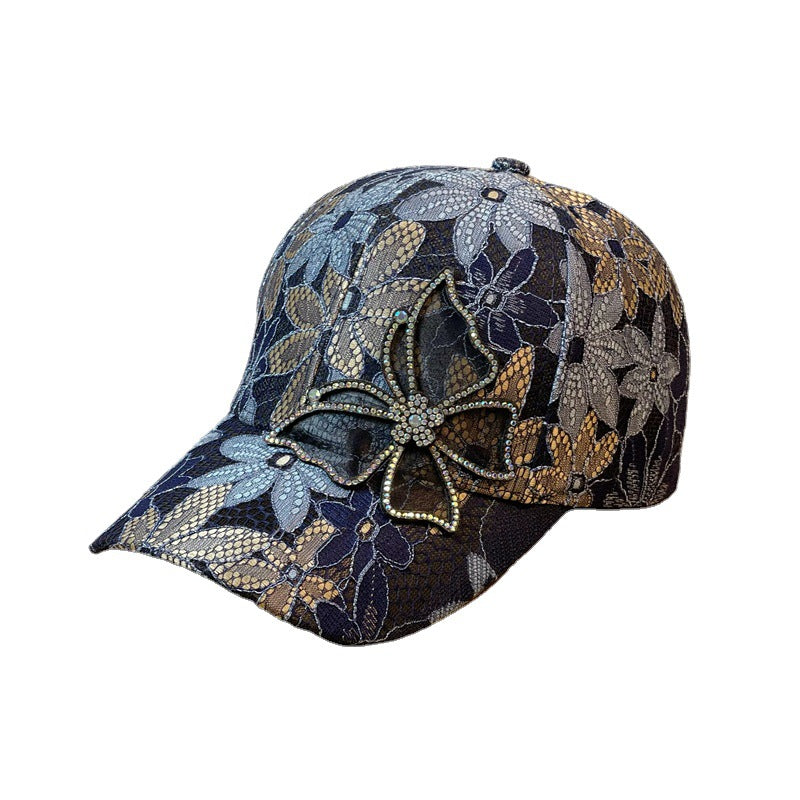 Wholesale Polyester Lace Thin Baseball Cap