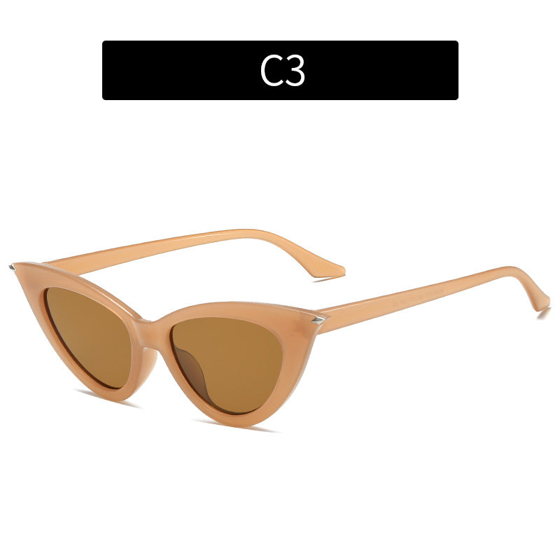 Venta al por mayor Cat Eye Ins Gafas De Sol AC