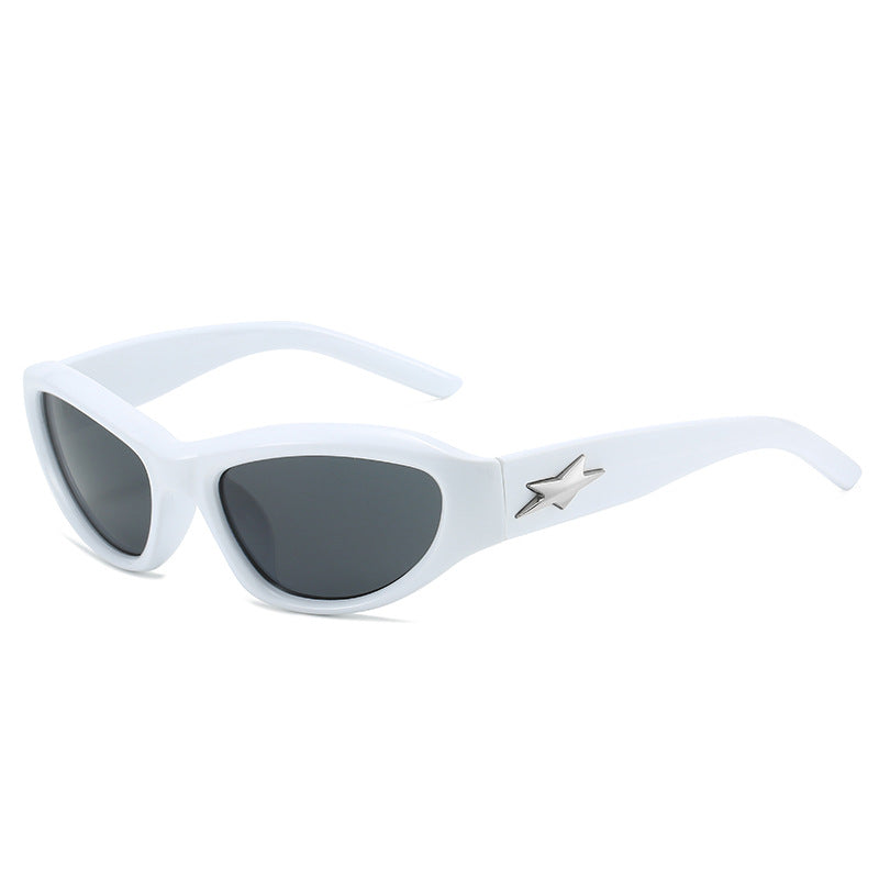 Wholesale PC Anti-ultraviolet Small Frame Women's Sunglasses