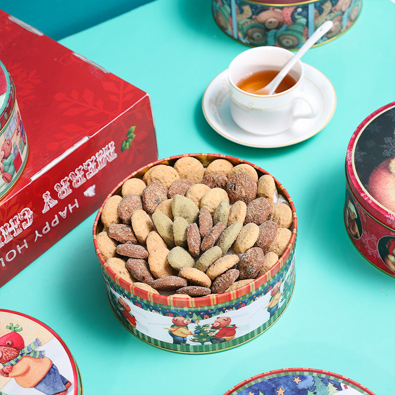 Caja Pequeña De Hierro De Galletas De Viento al por mayor