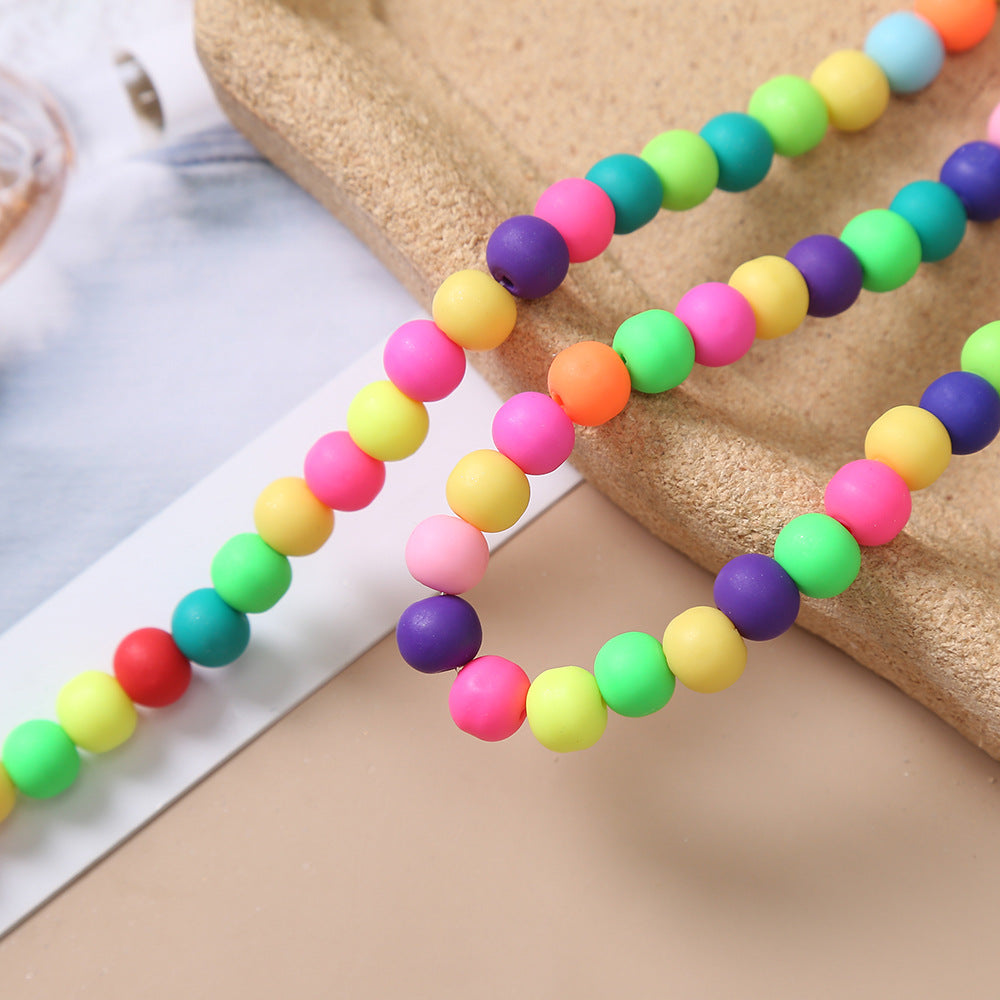 Venta al por mayor 10 piezas de cuentas de Smooches de colores