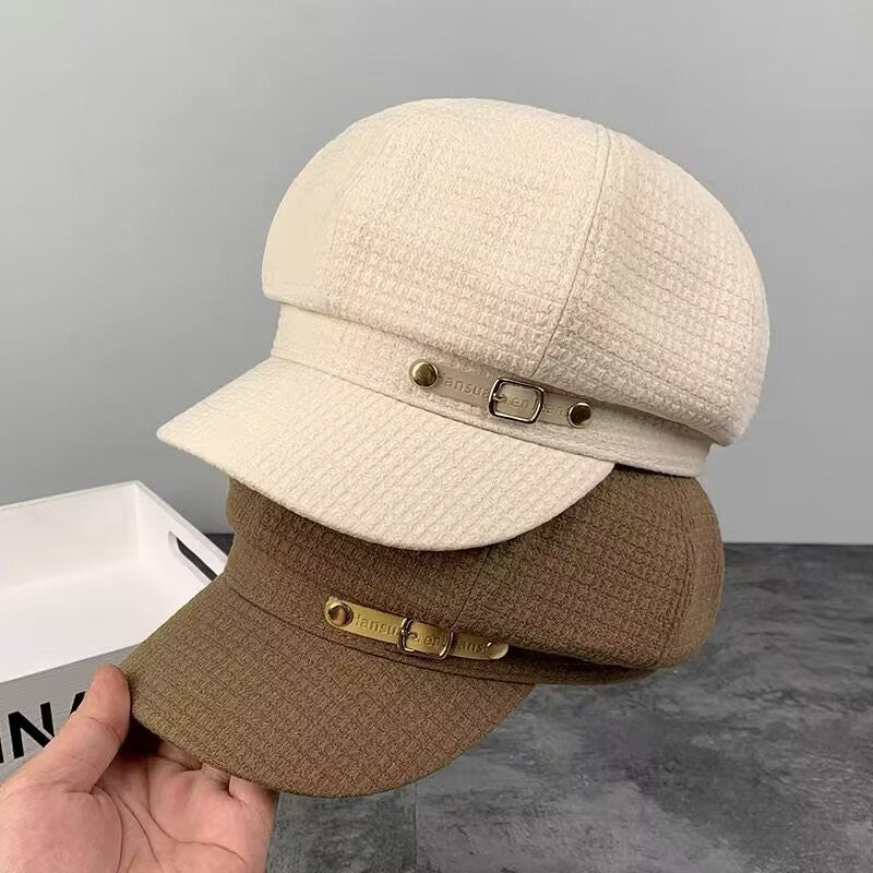 Wholesale Painter Buckle Polyester Berets