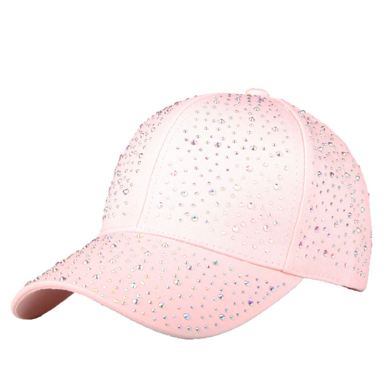 Wholesale Cotton Full Diamond Baseball Cap
