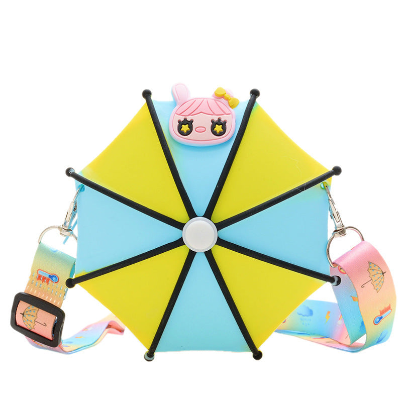 Wholesale Silicone Cute Umbrella Kids Shoulder Bag
