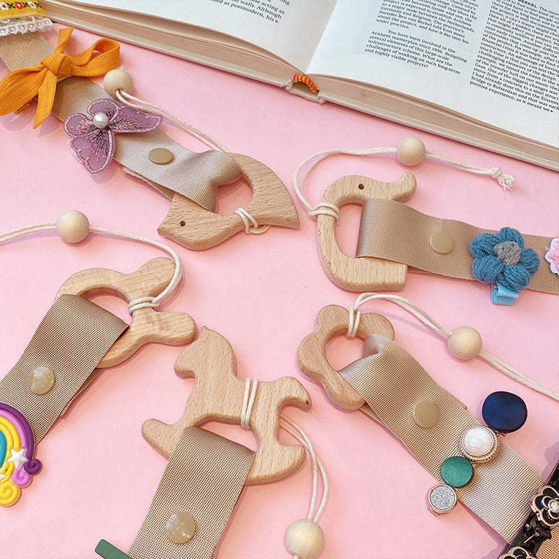 Venta al por mayor de cuero para colgar en la pared, barra colgante, accesorios para el cabello, cuerda de almacenamiento