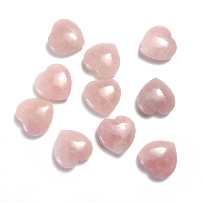 Wholesale 50PCS 15*15*9mm Small Heart Natural Stone Beads