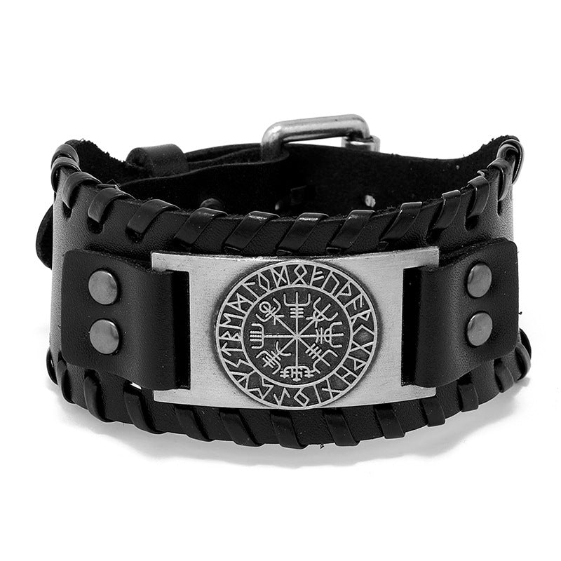 Wholesale Pirate Vintage Men's Leather Bracelet
