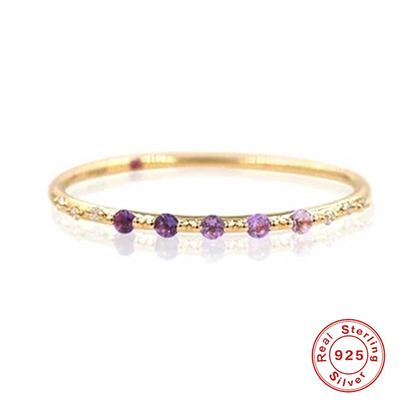 Wholesale Sterling Silver Colored Jewelry Rings