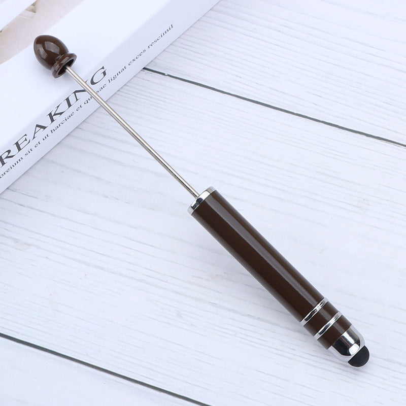 Wholesale Beadable Pnes Colorful Gradient Stylus Pen DIY Plastic Pen