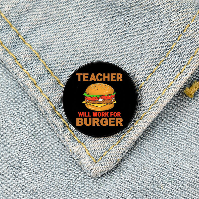 Wholesale Teacher's Day Gift Alloy Brooch