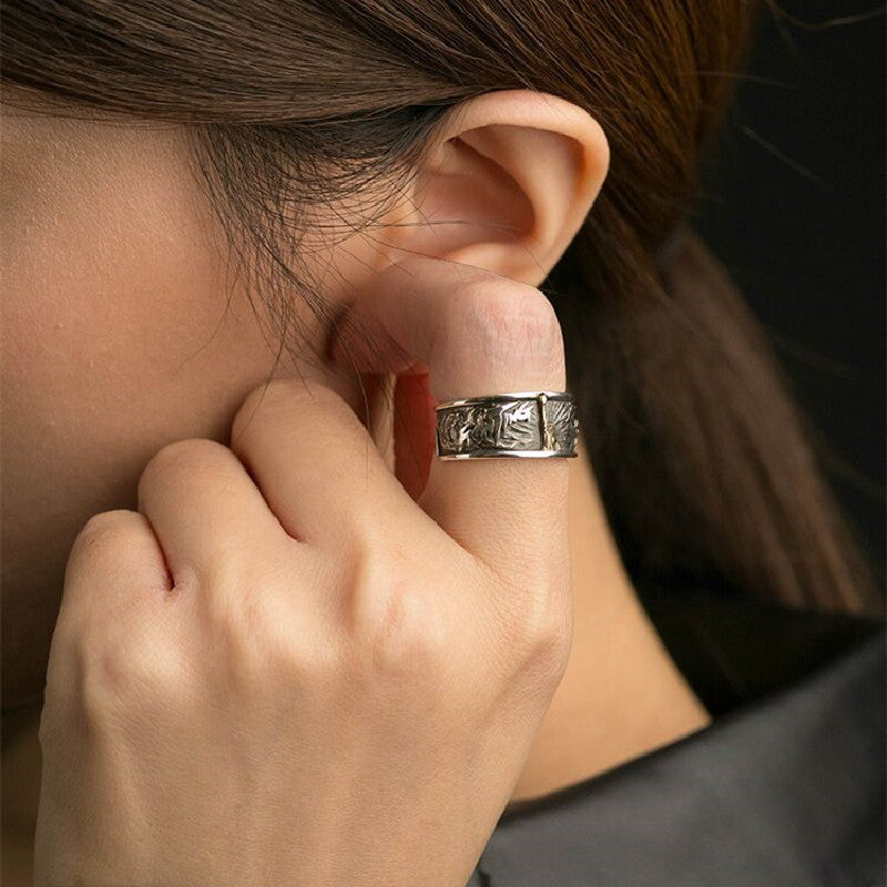 Wholesale Vintage Open Copper Mens Rings