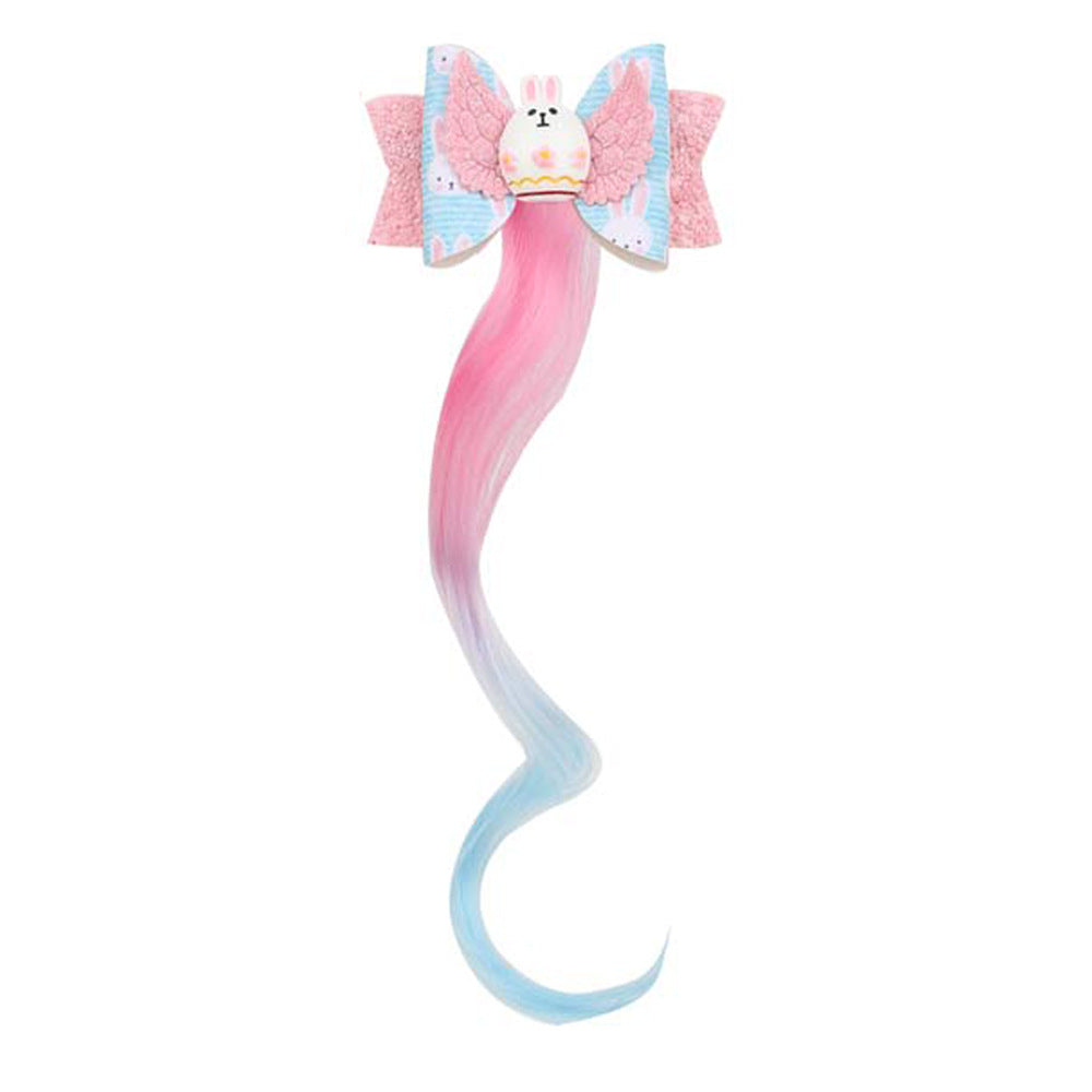 Wholesale Easter Eggs Cloth Hair Clips