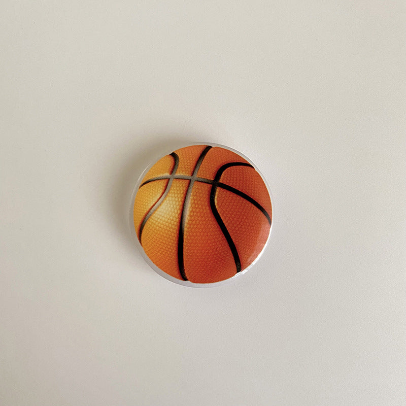 Wholesale Acrylic Three-dimensional Basketball Airbag Mobile Phone Holder