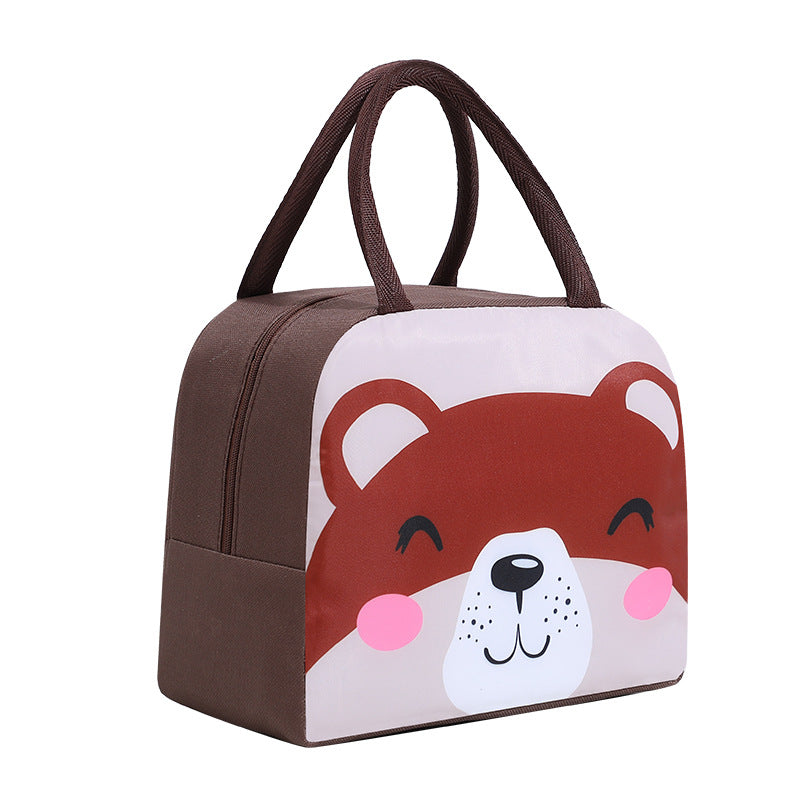 Wholesale Oxford Cloth Aluminum Film Kids Lunch Bento Bag