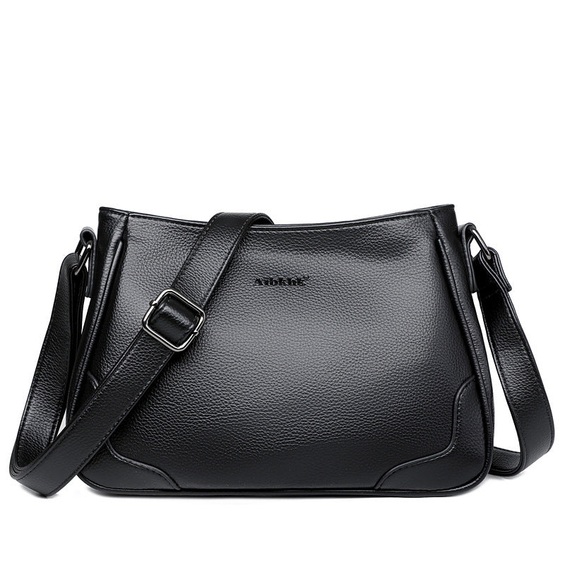 Wholesale PU Shoulder Messenger Bag Soft Leather Women Bag