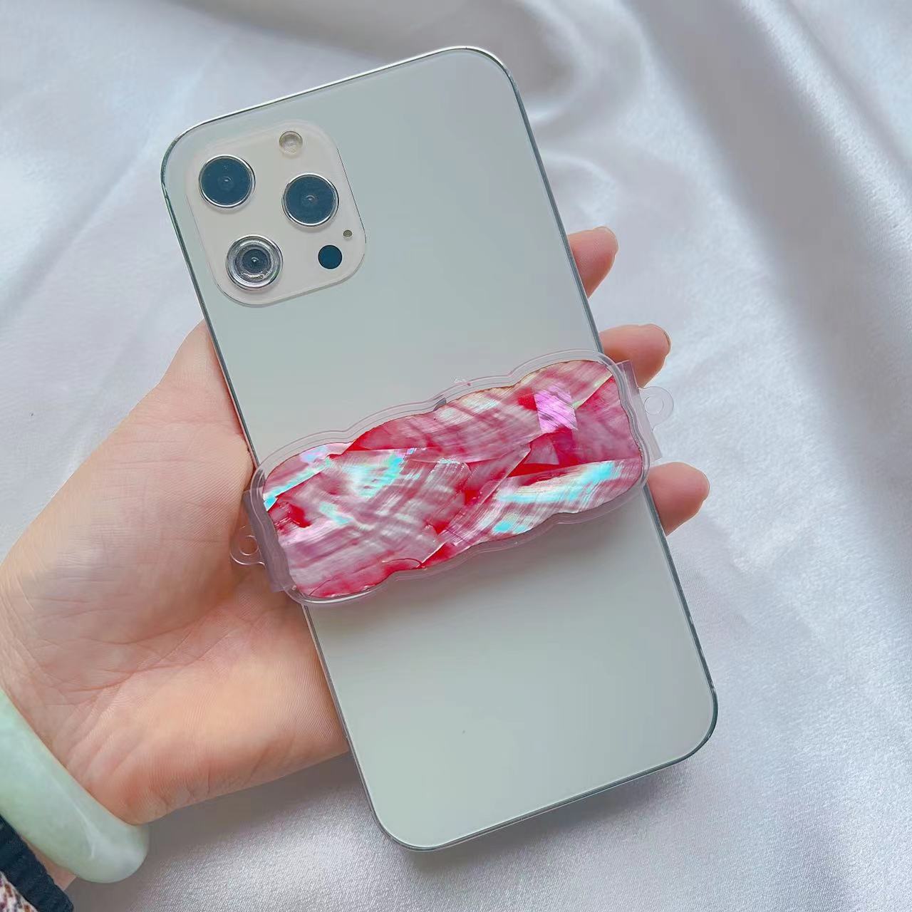 Wholesale Scallop Plastic Phone Holder