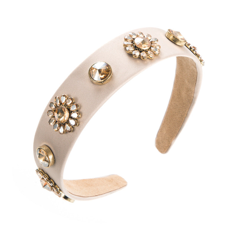 Venta al por mayor Diadema De Diamantes De Vidrieras