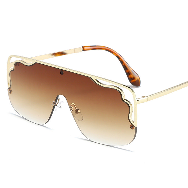 Wholesale PC Marine Film Spot Paint Irregular Hollow Out Sunglasses