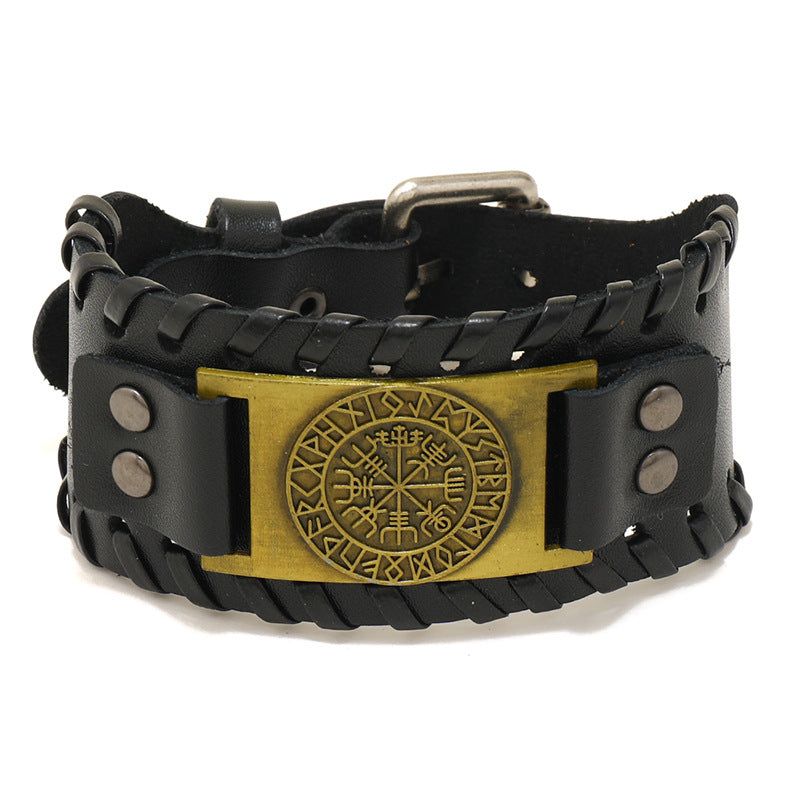 Wholesale Pirate Vintage Men's Leather Bracelet