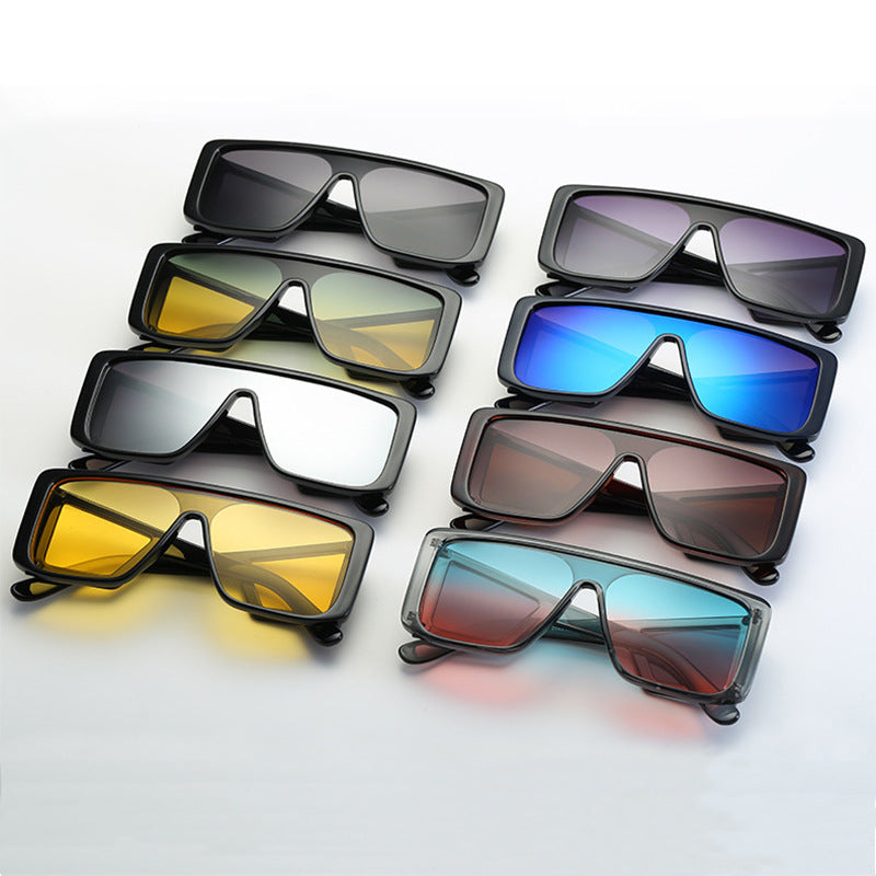 Wholesale PC Oversized Frame All-in-one Sunglasses