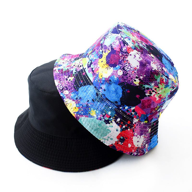 Venta al por mayor Sombrero de pescador de algodón de doble cara