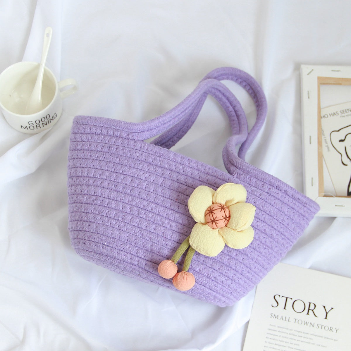 Venta al por mayor Bolso de hombro de paja