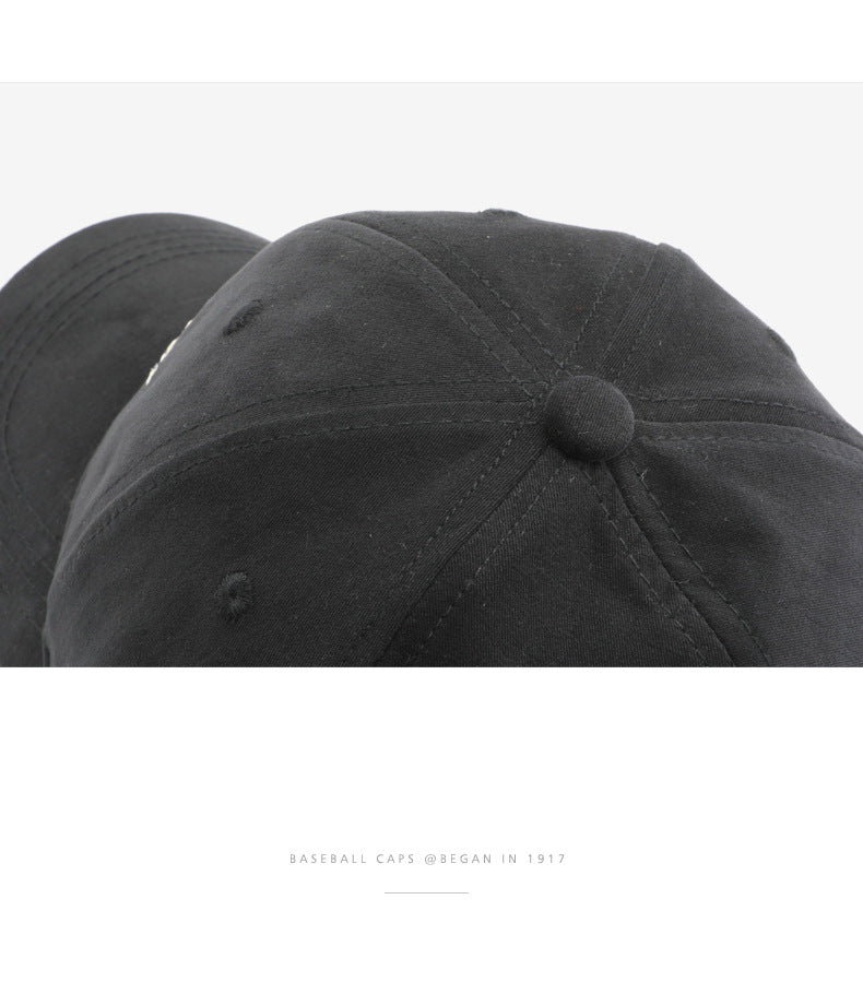 Wholesale Letter Embroidered Semi Hard Top Cotton Baseball Caps