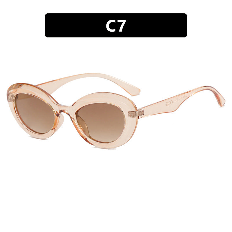Wholesale PC Oval UV Protection Ladies Sunglasses