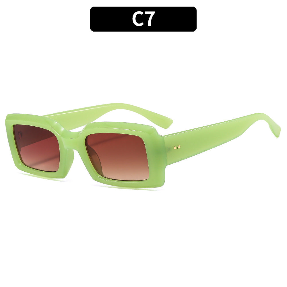 Wholesale Jelly Color Hot Girl AC Sunglasses