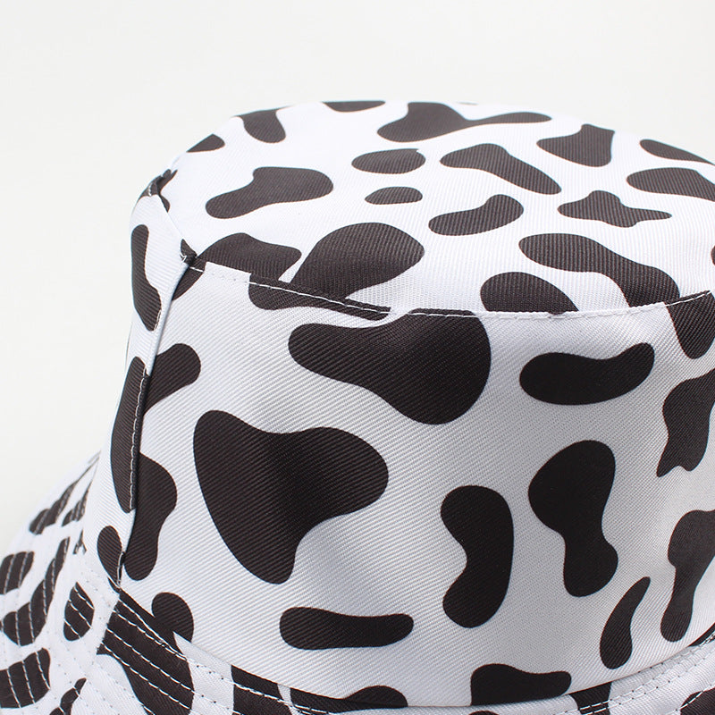 Wholesale Polyester Cow Print Bucket Hat