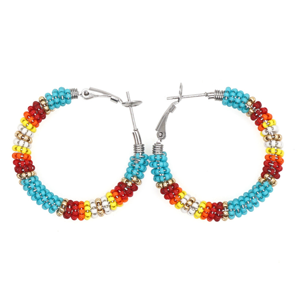 Wholesale Ethnic Rice Beads Earrings