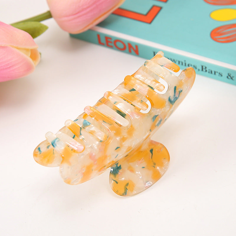 Wholesale Large Floral Acrylic Hair Clips