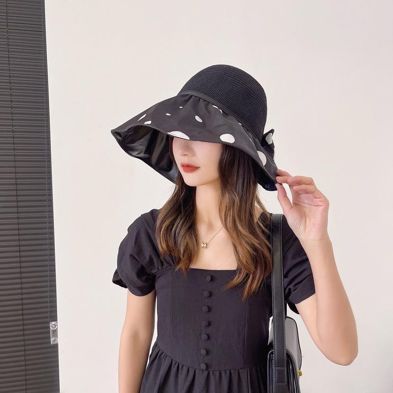 Wholesale Polyester Fiber Hollow Vinyl Big Edge Fisherman Hat