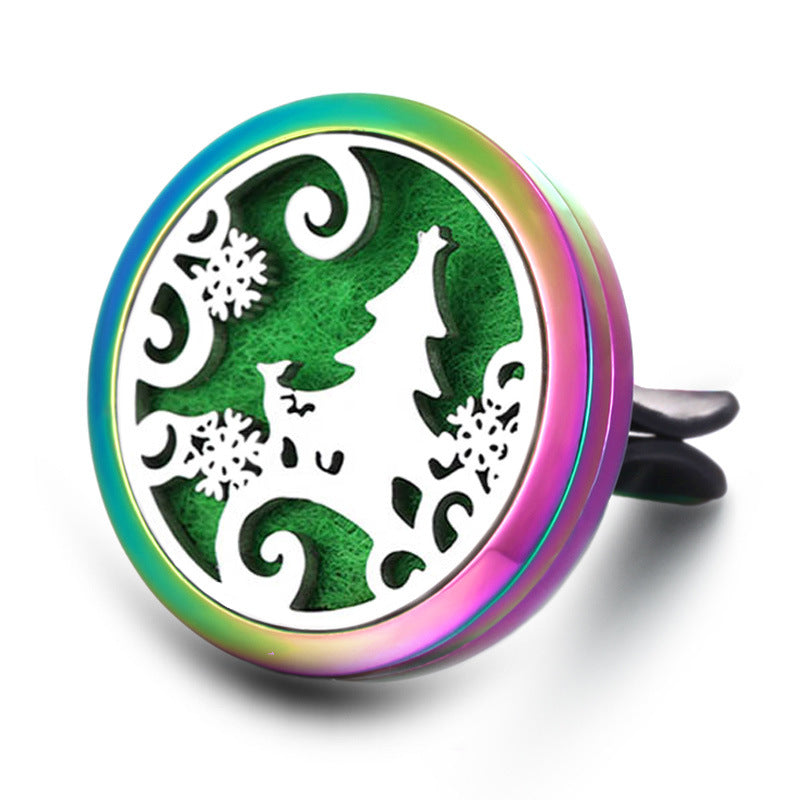 Wholesale Stainless Steel Car Cat Aromatherapy Ornaments