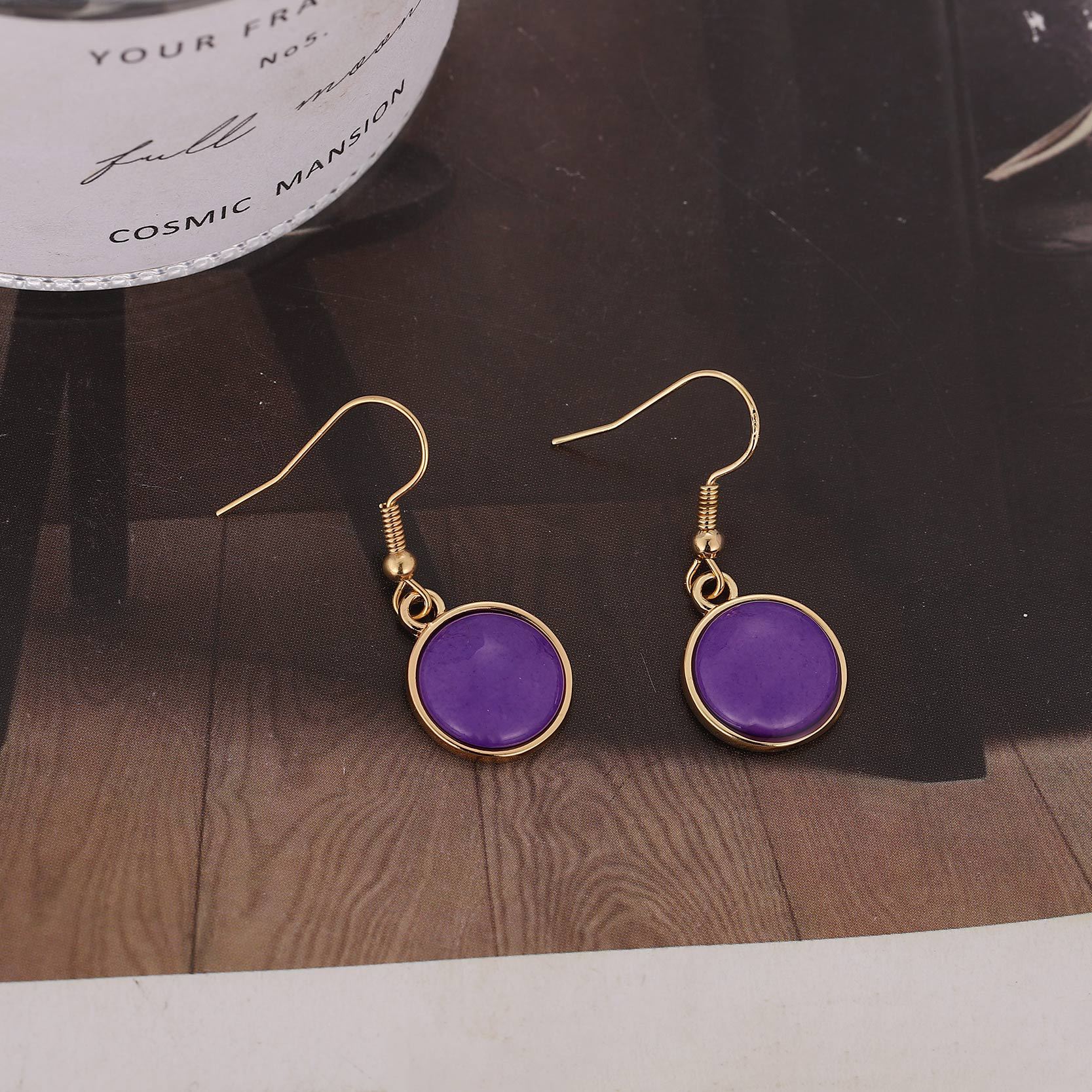 Wholesale Marble Alloy Earrings