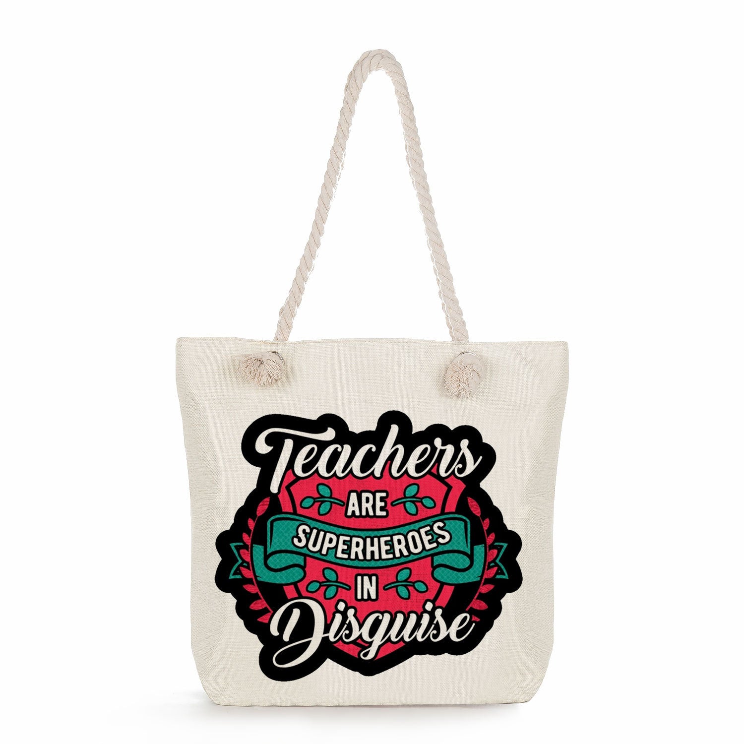 Bolsa De Lona Con Estampado Del Día Del Maestro al por mayor