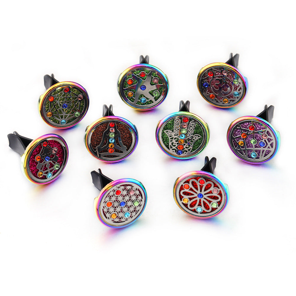 Wholesale Stainless Steel Car Cat Aromatherapy Ornaments