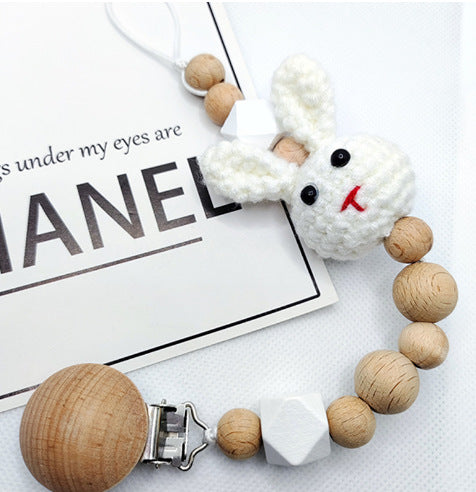 Wholesale 10PCS Baby Beech Pacifier Chain Baby Supplies