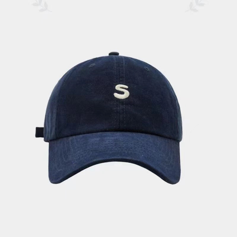 Wholesale Summer S Letter Soft-topped Cap Joker Face Small Baseball Cap